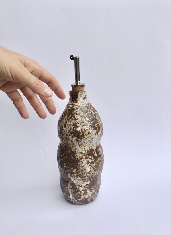Ölflasche, Rustikal