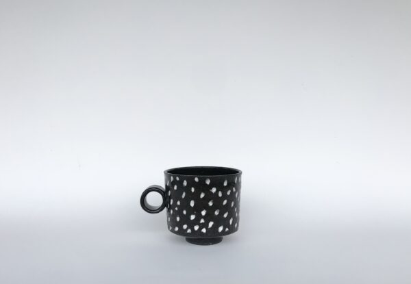 Porzellan Punkte Tasse – Bild 2