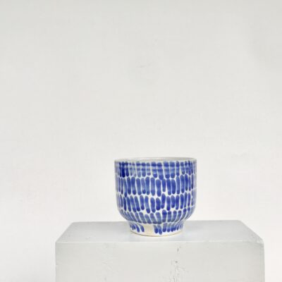 Blau Weiß Becher