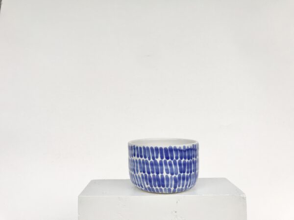 Blau Weiß Becher