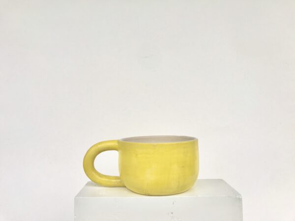 Knallgelbe Henkeltasse – Bild 2